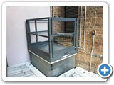 Split Level Goods Lift Retail