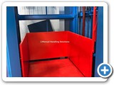 Mezzanine Goods Lift Drop Down Barrier