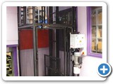 MezzLift Floor Lift, Three Stop Goods Lift (250kg) installed at Bryant Broadcast, Croydon