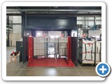 Through Car Loading Mezzanine Goods Lift Wigan